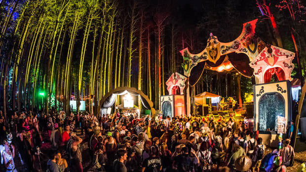 Electric Forest Forest stage