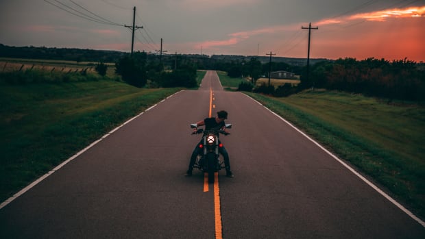 solo motorcycle ride