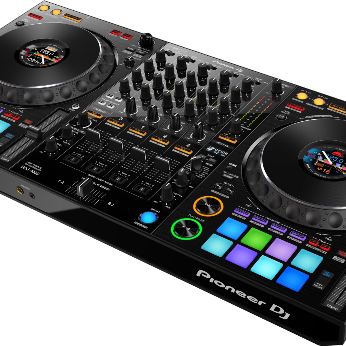 Review: Pioneer DJ DDJ-1000 4-Channel DJ Controller - Magnetic 