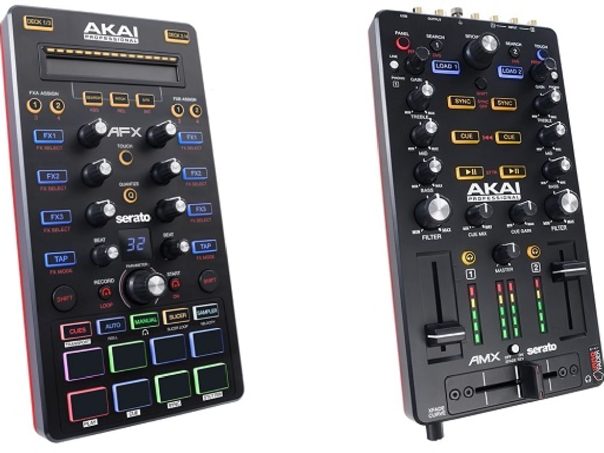 Akai Professional Dual Release: AFX/AMX Controllers For Serato 
