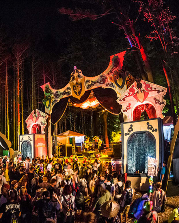 Electric Forest Forest stage
