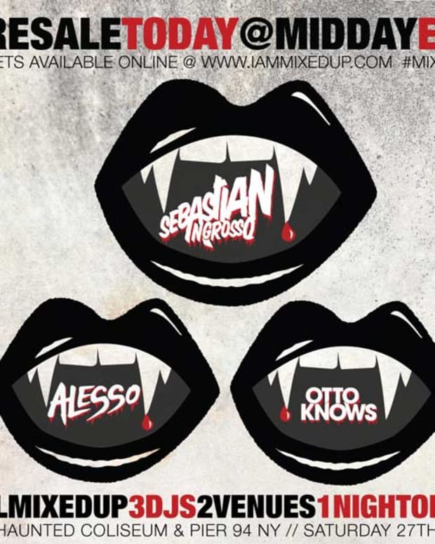 New York: All Mixed Up Halloween With Sebastian Ingrosso, Alesso, Otto Knows