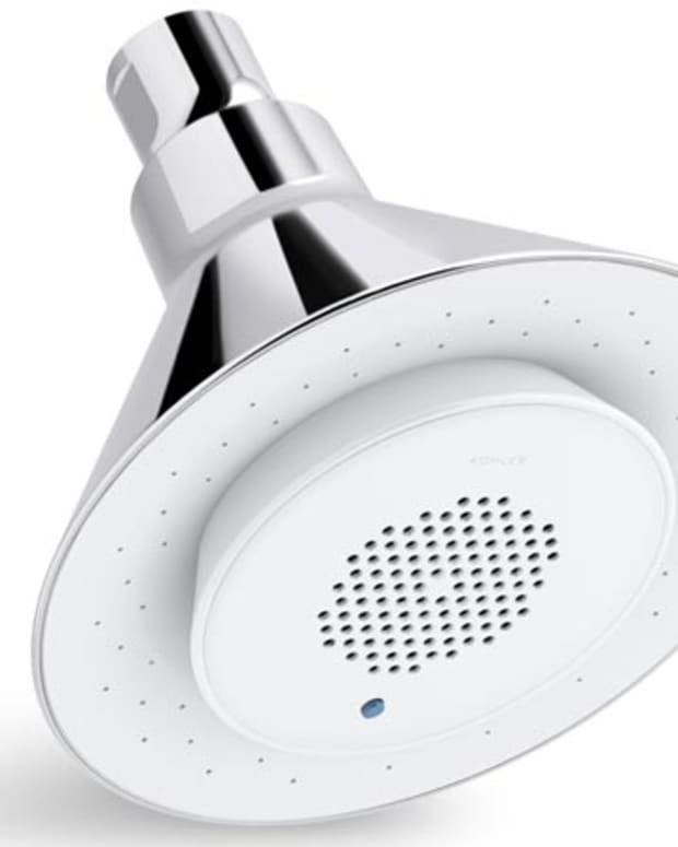 Xmas Want: Kohler Moxie Speaker Showerhead
