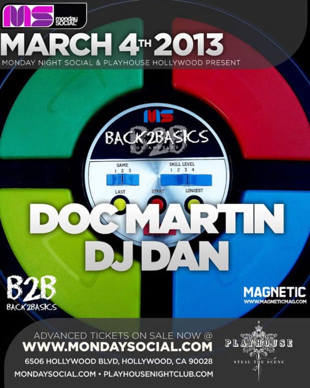 Los Angeles Event: Monday Night Social with Doc Martin and DJ Dan