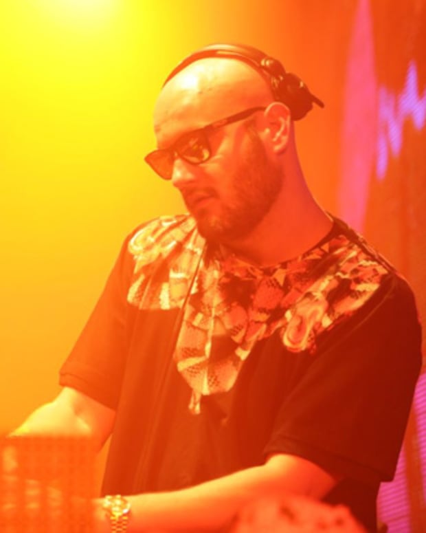 Some Words With Crookers, aka Phra, Before His Control set at Avalon in Hollywood