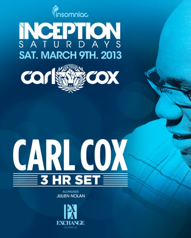 Contest: Insomniac Events Presents Carl Cox at Exchange LA