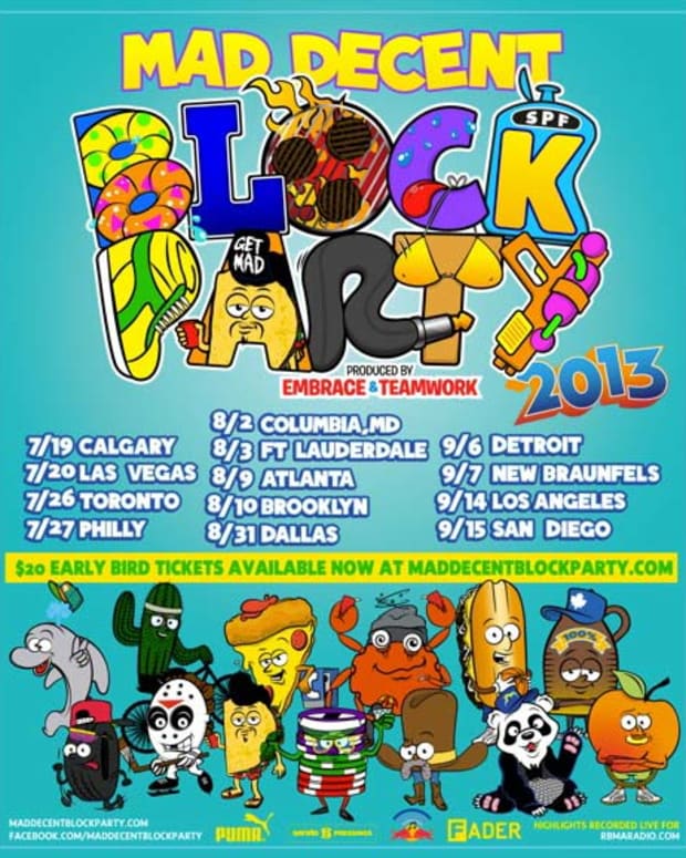 Mad Decent Block Party 2013 Throwing Down In 13 Cities