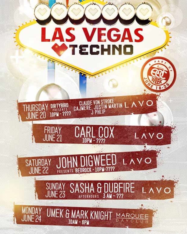 EDM News - Las Vegas Loves Techno At Lavo and Marquee During EDC Week