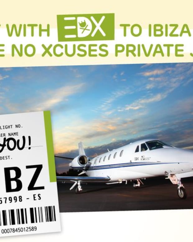 EDM News: Win A Flight On A Private Jet To Ibiza With EDX And VIP Accomodations While On The Island
