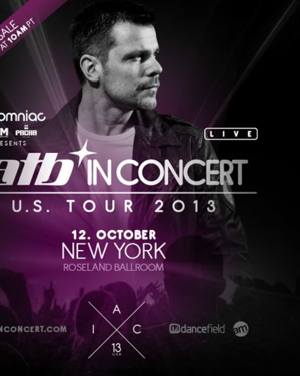 EDM Event: ATB At Roseland Ballroom In NYC October 12, 2013; Tickets On Sale Now