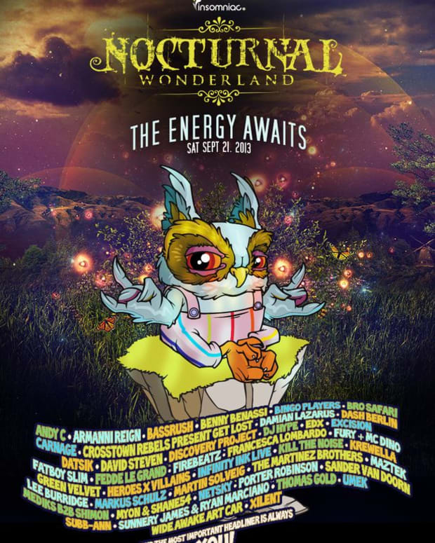 EDM News: Insomniac Announces Nocturnal Wonderland Festival Performers List