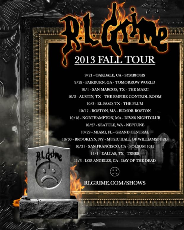 EDM News: RL Grime Announces Fall 2013 US Tour