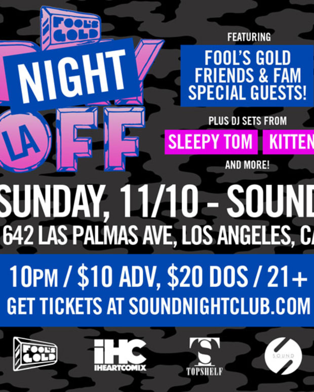 EDM Culture: Fool's Gold Night Off Party Inside Sound Nightclub- Win Tickets!