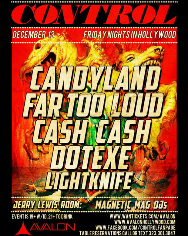 Candyland, Far Too Loud & Cash Cash At Control This Friday- Plus Magnetic DJs!