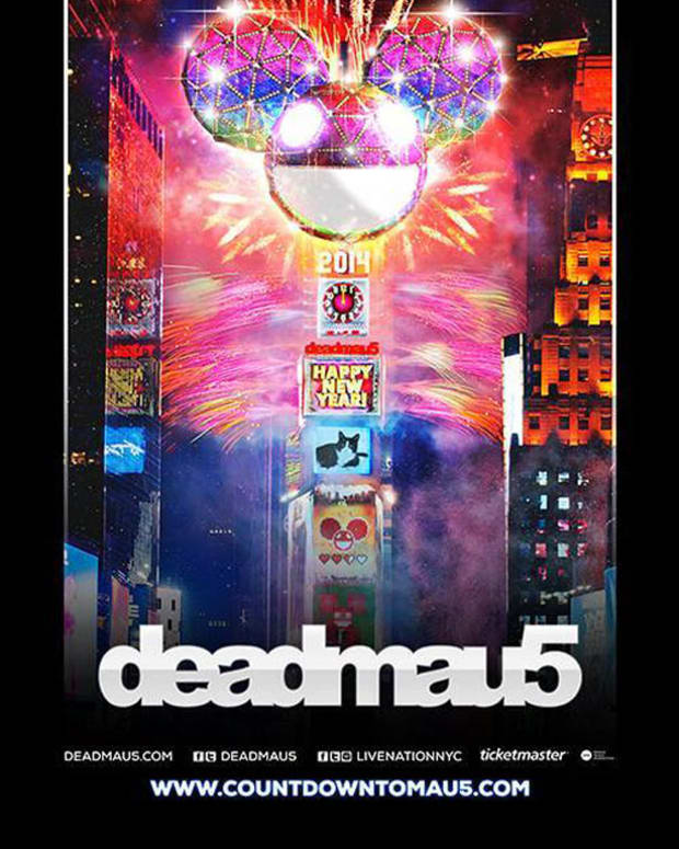 Win A Pair Of Tickets To See deadmau5 New Years Eve in New York - EDM Giveaway