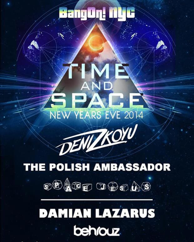 BangOn! NYC Presents New Year's Eve 2014: Time & Space - EDM News