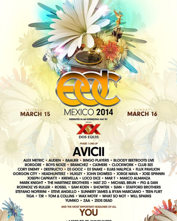 Avicii, Krewella, Steve Angello And More Announced For EDC Mexico - EDM News