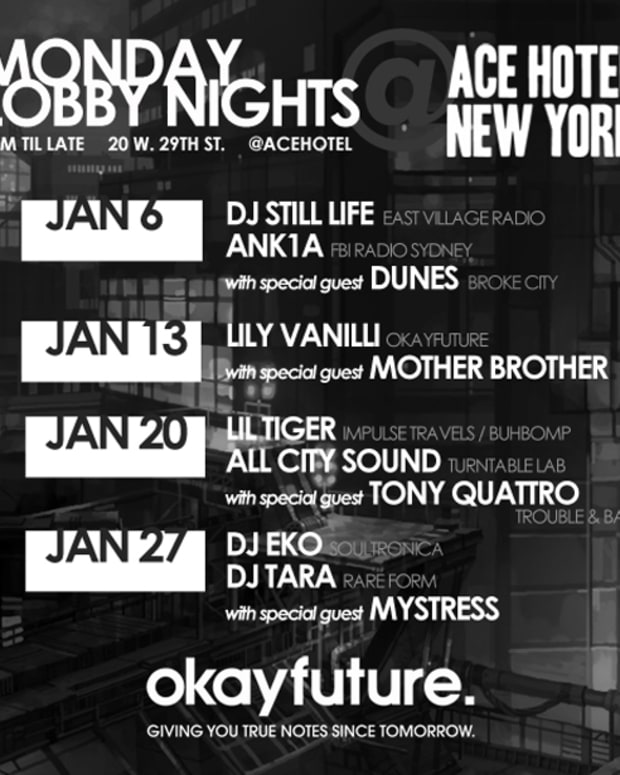 Okayfuture Takes Over The Ace Hotel New York Lobby This January - EDM News