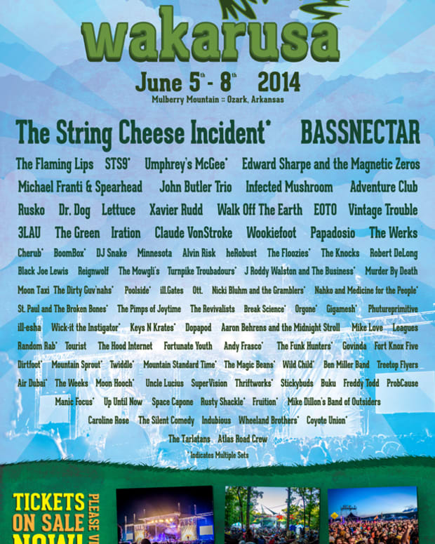 Bassnectar, Flaming Lips, Claude Von Stroke & Many More To Play Wakarusa Festival 2014 - EDM News