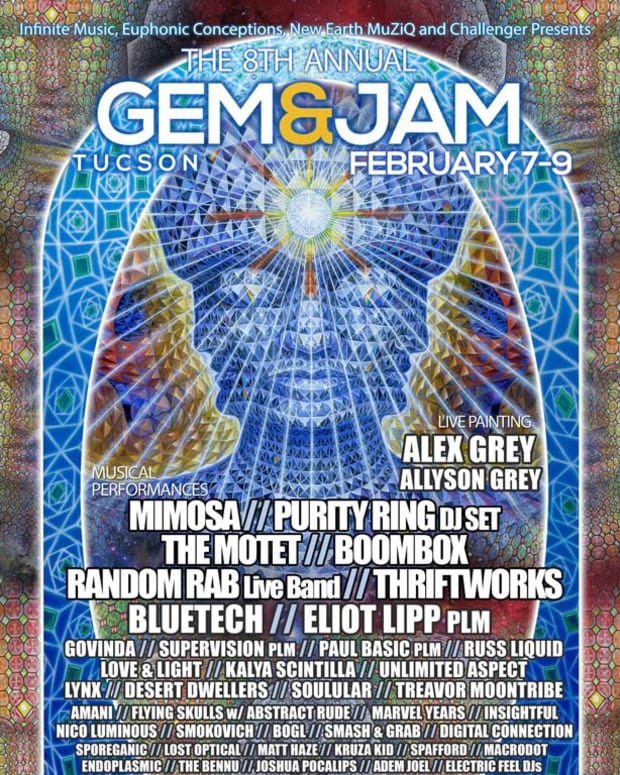 8th Annual Gem and Jam Festival in Tucson Feb 7-9th