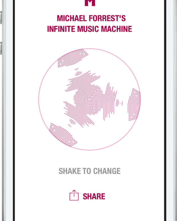 The Most Peculiar Album Premiere We've Ever Done: Download Michael Forrest's 'Infinite Music Machine' Album-App