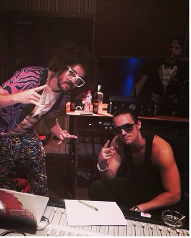 Redfoo Responds To Ghost Producing Accusations By Troll