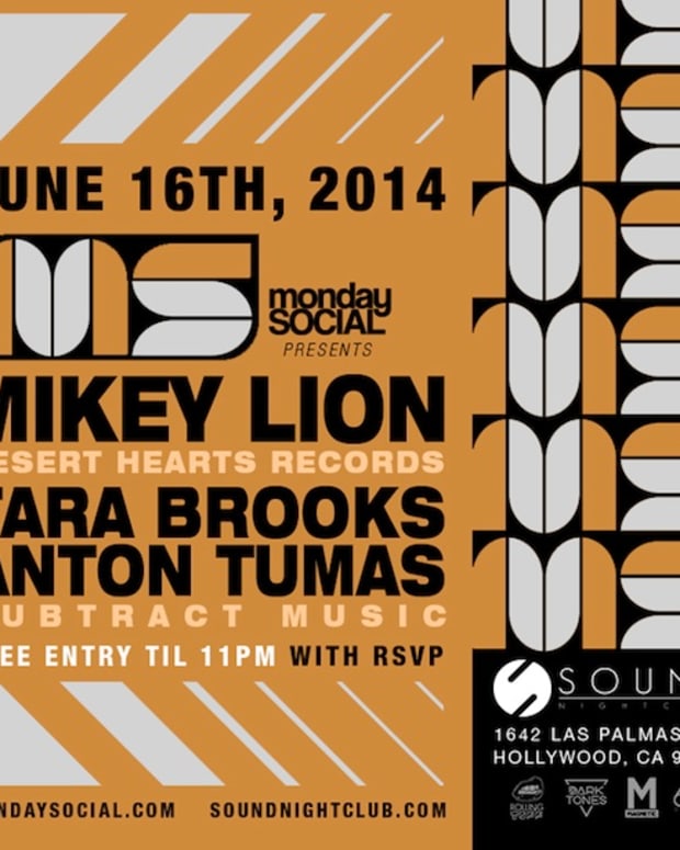 Mikey Lion of Desert Hearts - Monday Social - June 16th, 2014
