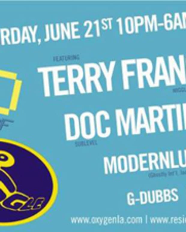Terry Francis Returns To LA With Doc Martin- June 21st