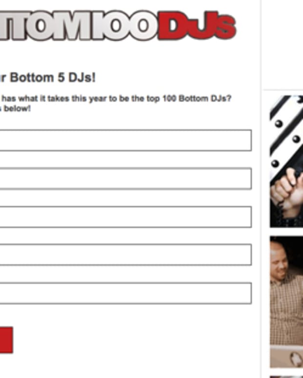 TROLL ALERT: Voting Is Now Open For The Bottom 100 DJs!