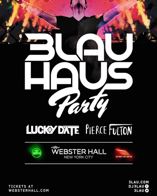 3LAU's House Party is coming to New York City this weekend.  Supporting sets from Pierce Fulton and Lucky Date.