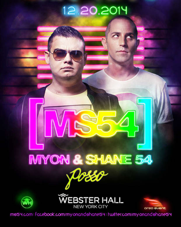 Event Spotlight: Brite Nites at Webster Hall With Myon & Shane 54 and Posso