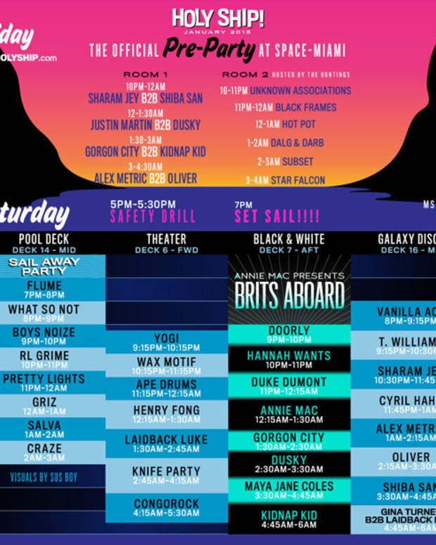 HARD's Holy Ship Lineup 2015 Announcement