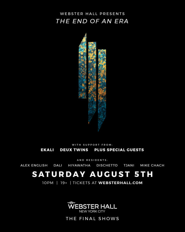 Skrillex Webster Hall Final Show 2017