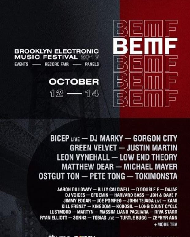 Brooklyn Electronic Music Festival 2017 Lineup