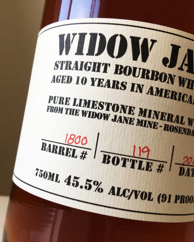 Widow Jane Barrell #1800, Bottle # 119