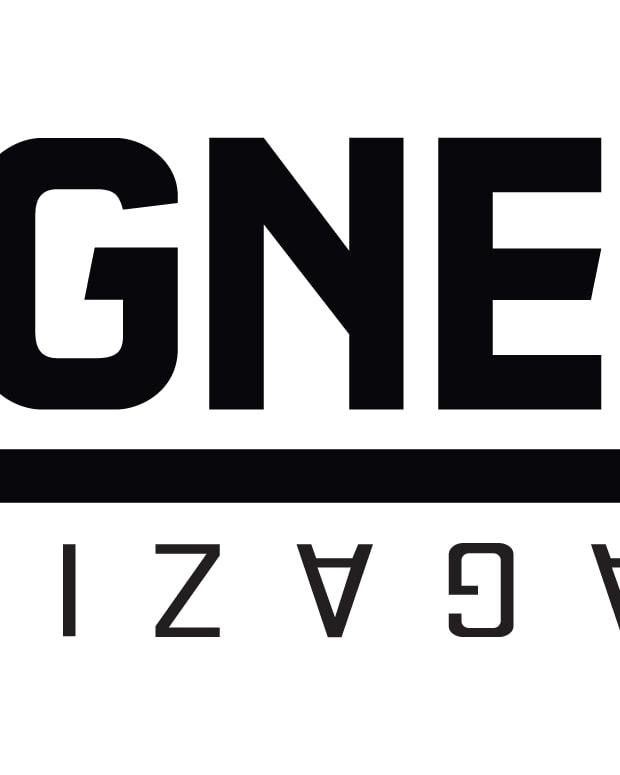 Magnetic mag logo