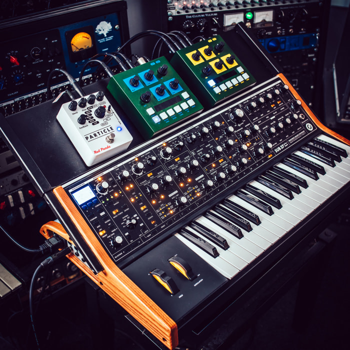 Moog Sub 37 and effects