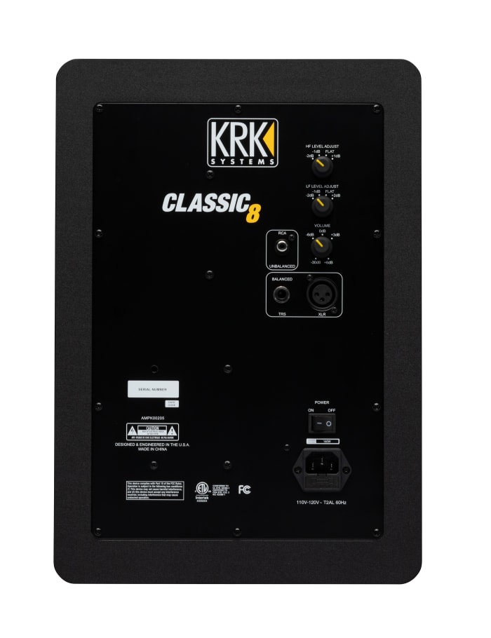KRK CLASSIC 8 Back