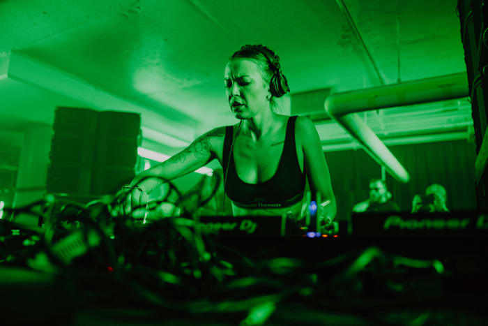 Nastia playing the Underground Stage at Movement Detroit 2022.