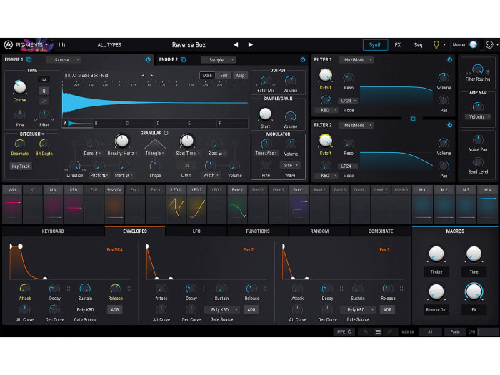 pigments soft synth