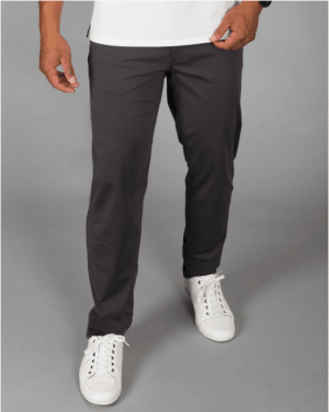 Rhone's Commuter Pant - Sleek, stretchy and durable. Pair it with clean white sneaks. 