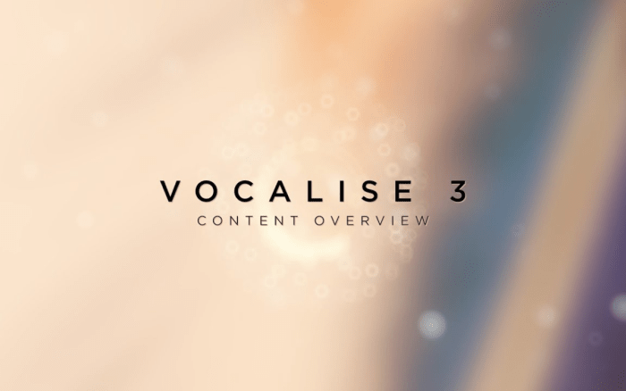Vocalise 3 By Heavyocity Review