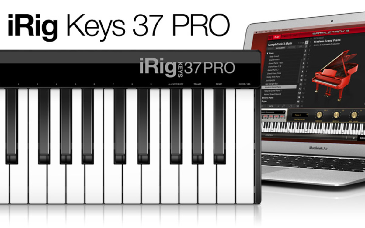 IK Multimedia iRig Keys Pro Midi Keyboard (37 Keys) Review 