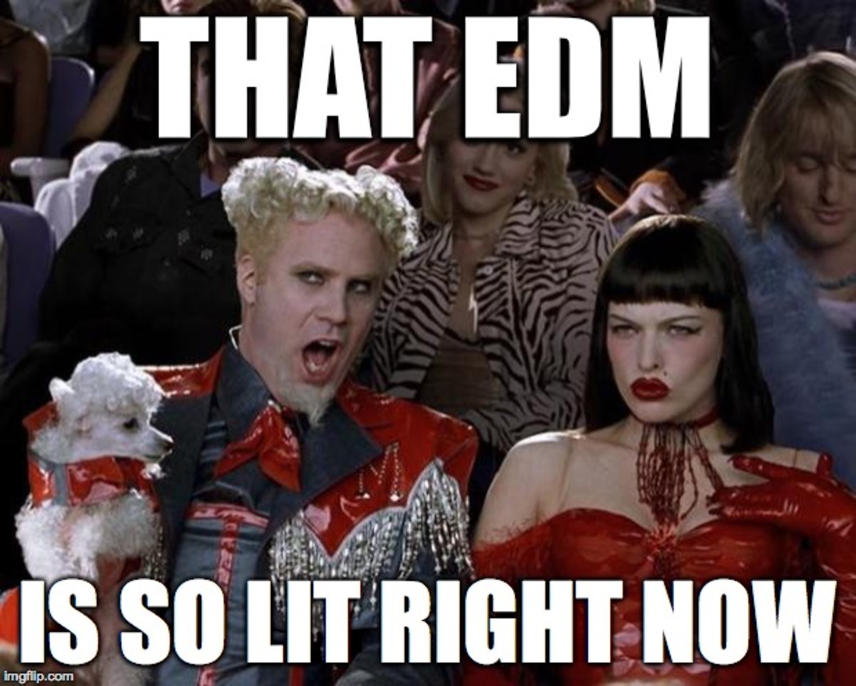 Zoolander meme - EDM Is So Lit Right Now