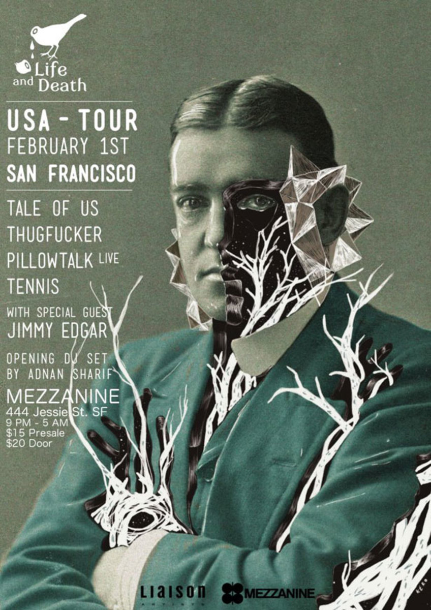 San Francisco Event: Tale of Us, Thugfucker, Pillowtalk and Jimmy Edgar—Life And Death Tour