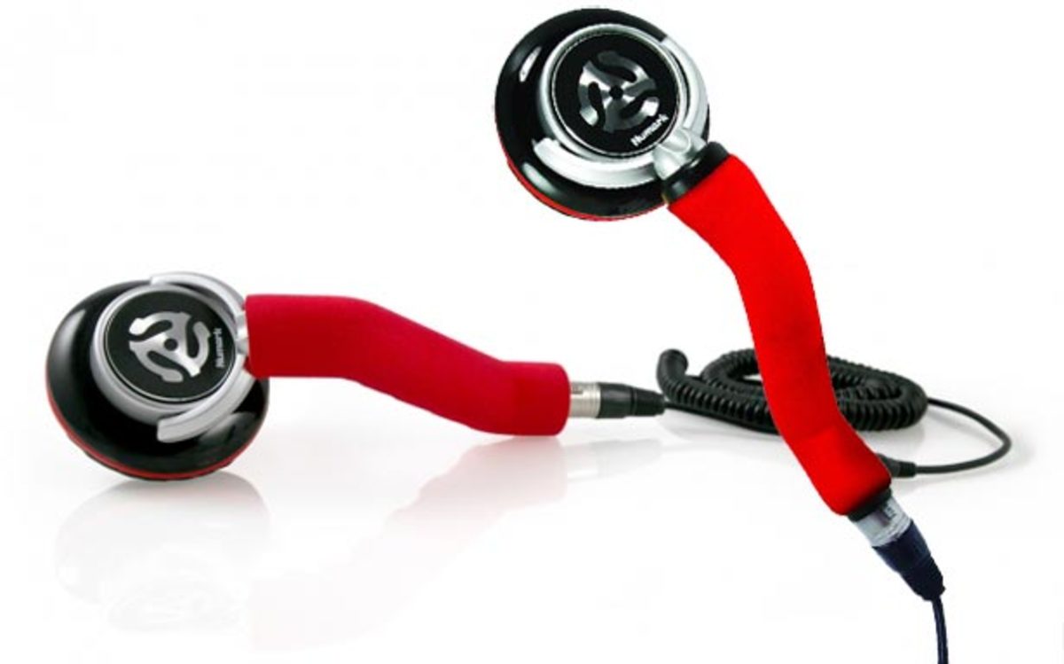Want: Redphone Stick-Style Headphone by Numark