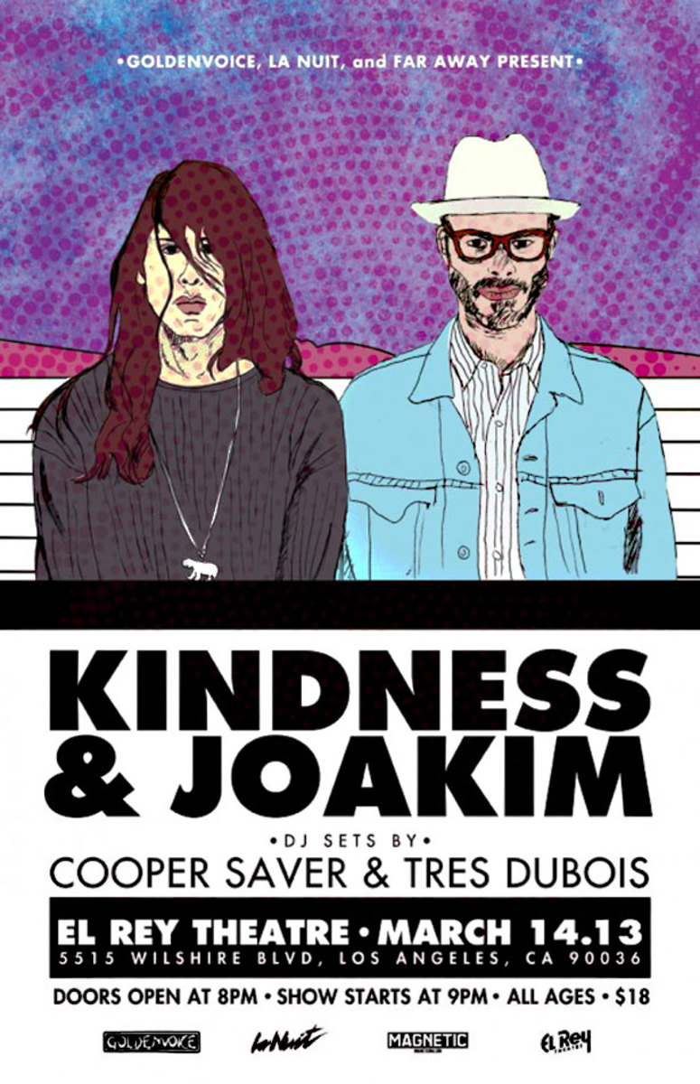 Ticket Giveaway: Far Away x La Nuit x Goldenvoice Present Joakim & Kindness in Los Angeles