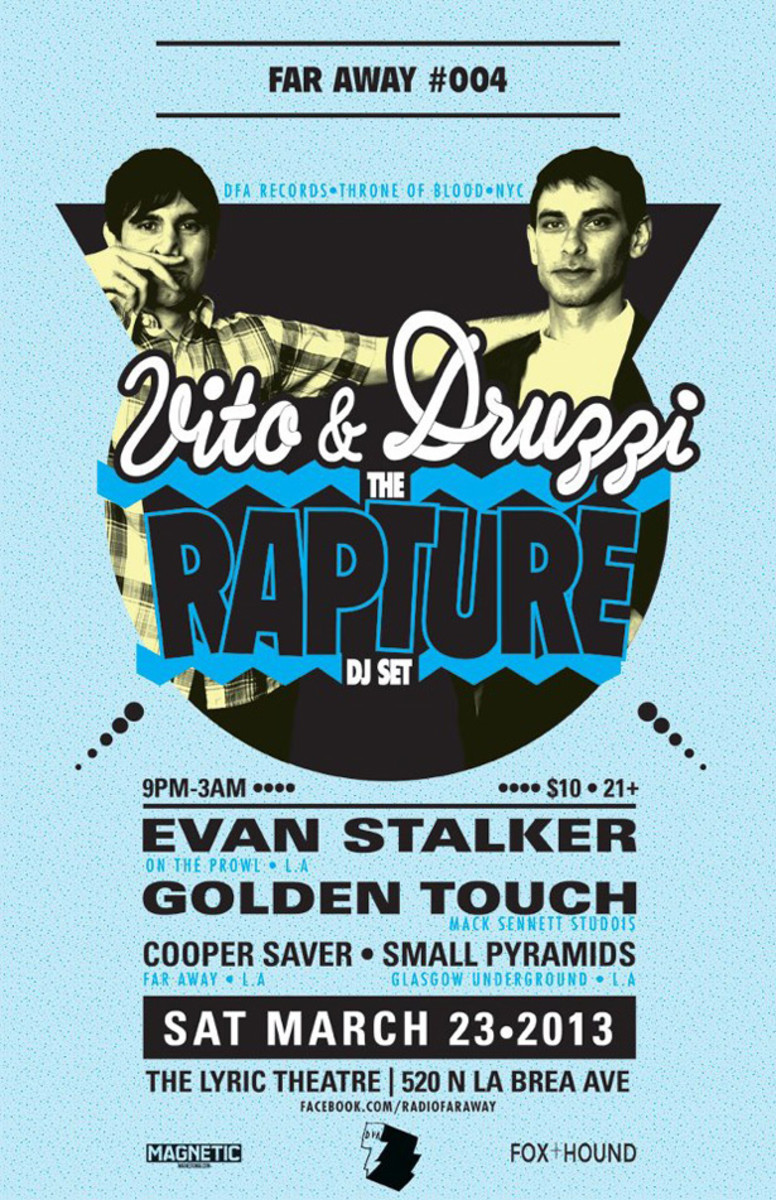 Contest: The Rapture Return To LA For A DJ Set This Month—Win Tickets!