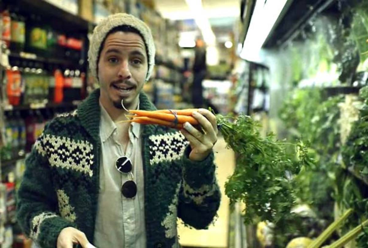 Watch: Some Guy Play "Teardrop" by Massive Attack with Vegetables. No Really.