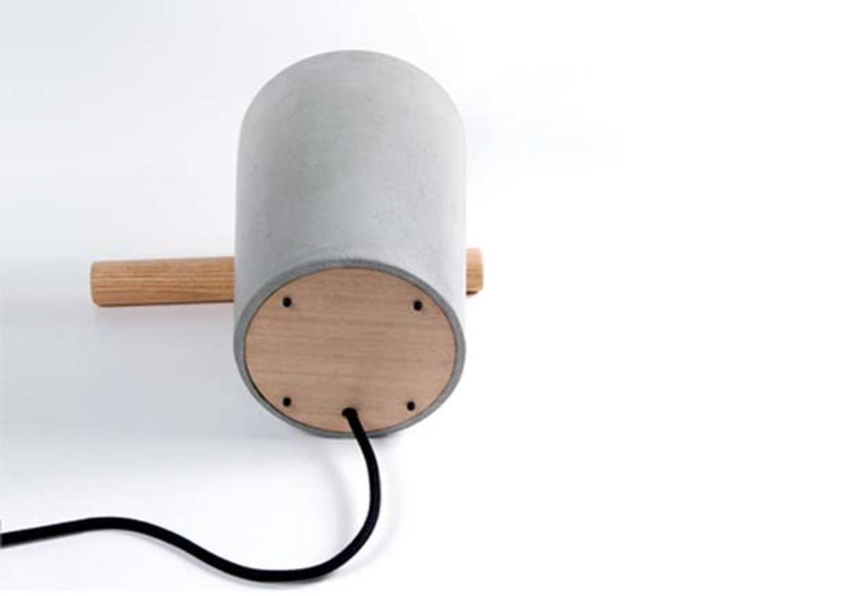 Jack Speaker by An/Aesthetic—Hand Crafted From Concrete and Wood